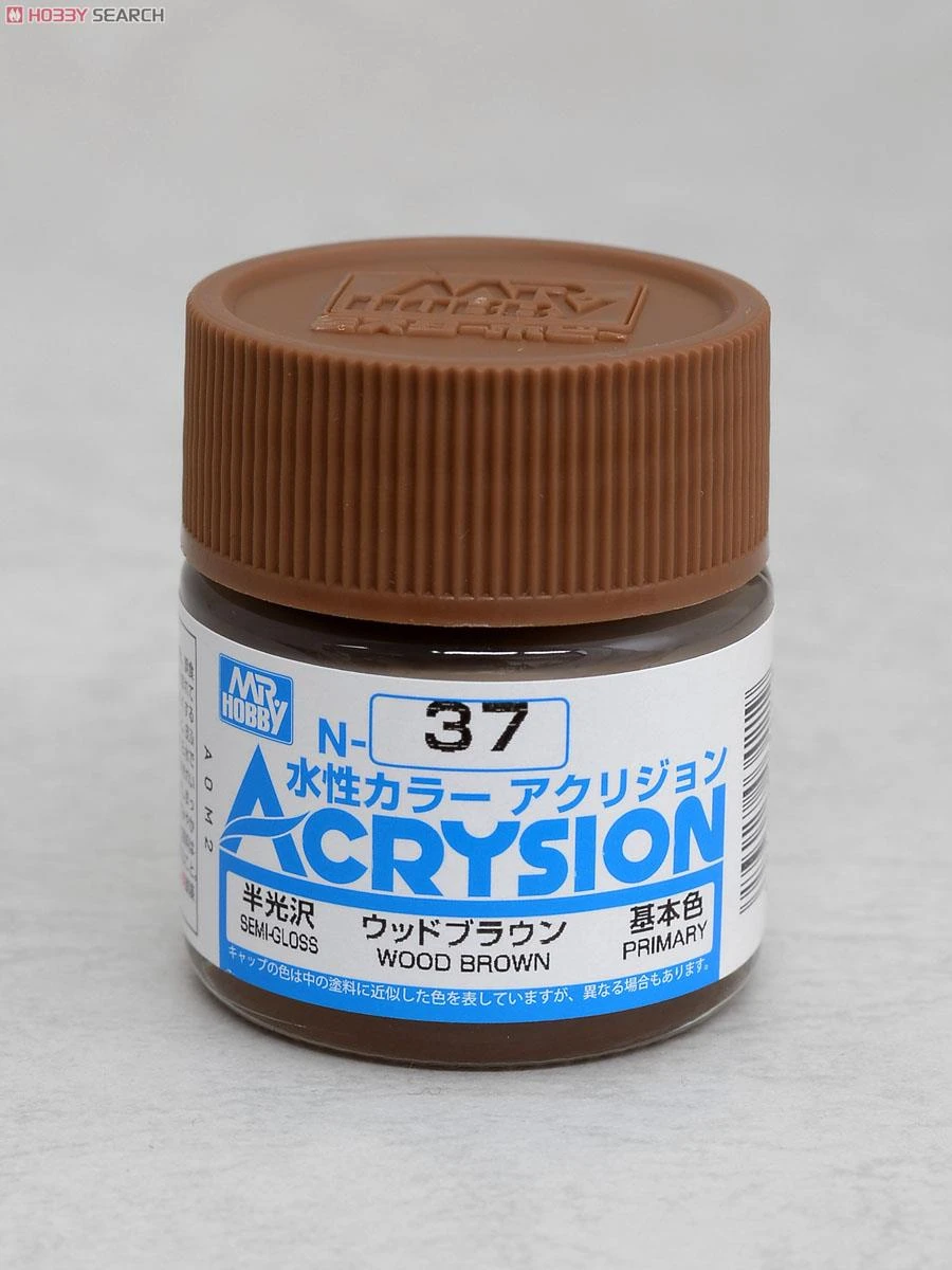 GUNZE 郡氏 GSI 新水性漆 褐色 N37 10ml