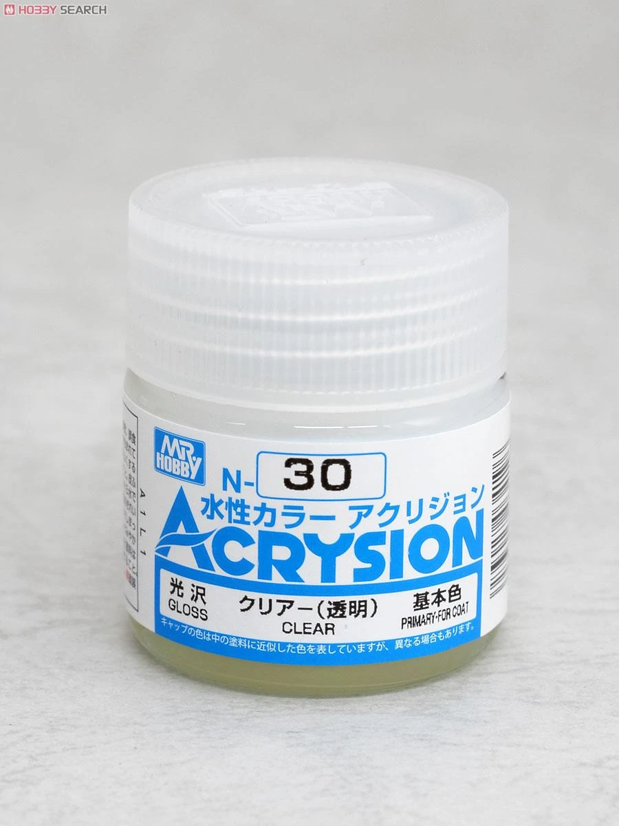 GUNZE 郡氏 GSI 新水性漆 透明色 N30 10ml