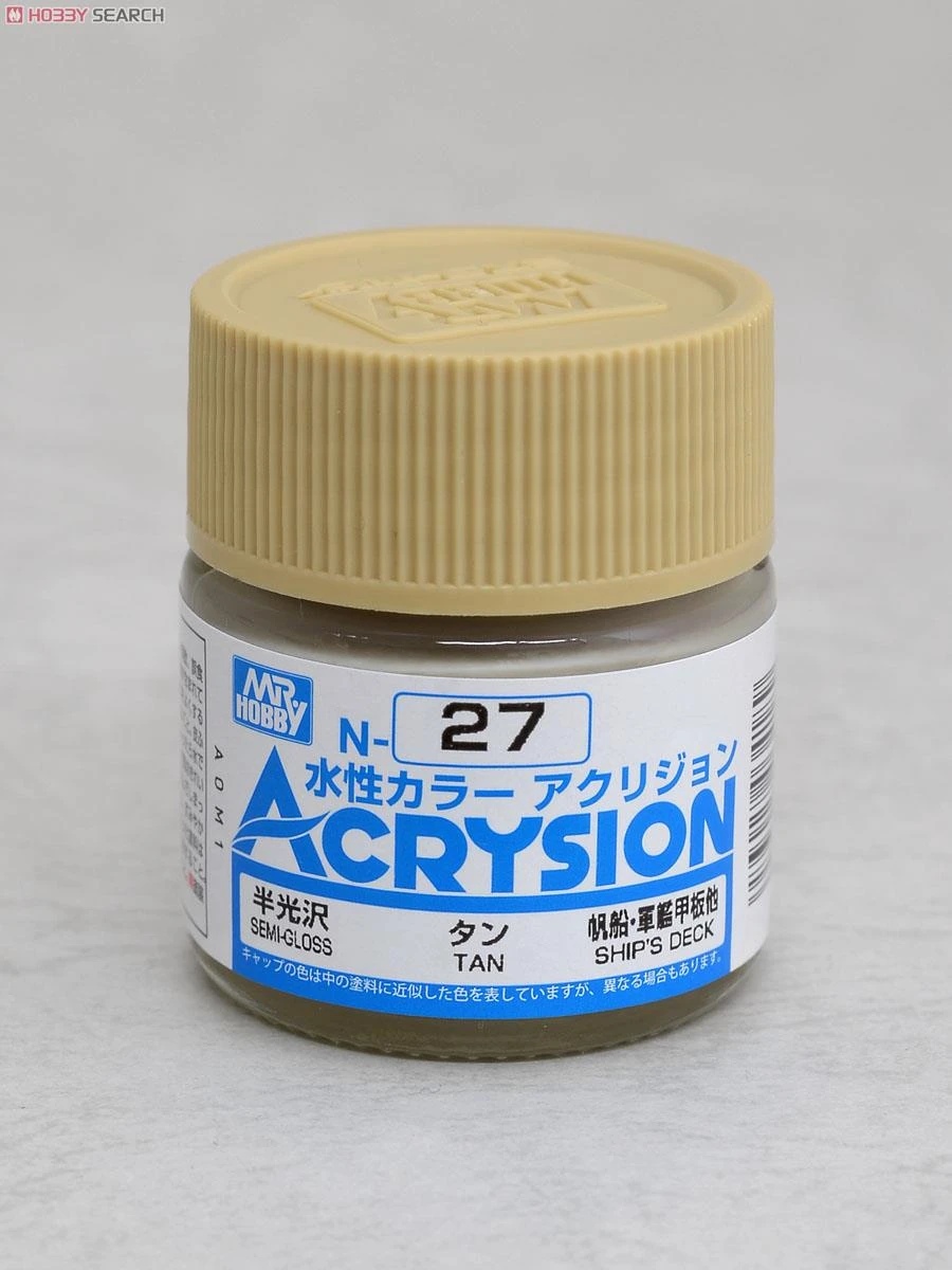 GUNZE 郡氏 GSI 新水性漆 淺褐色 N27 10ml