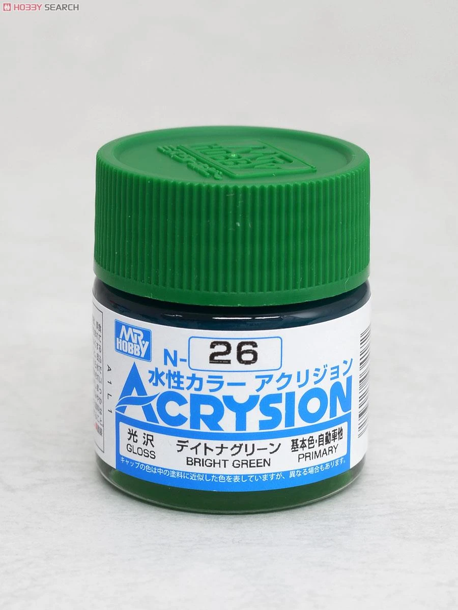 GUNZE 郡氏 GSI 新水性漆 Daytona綠色 N26 10ml