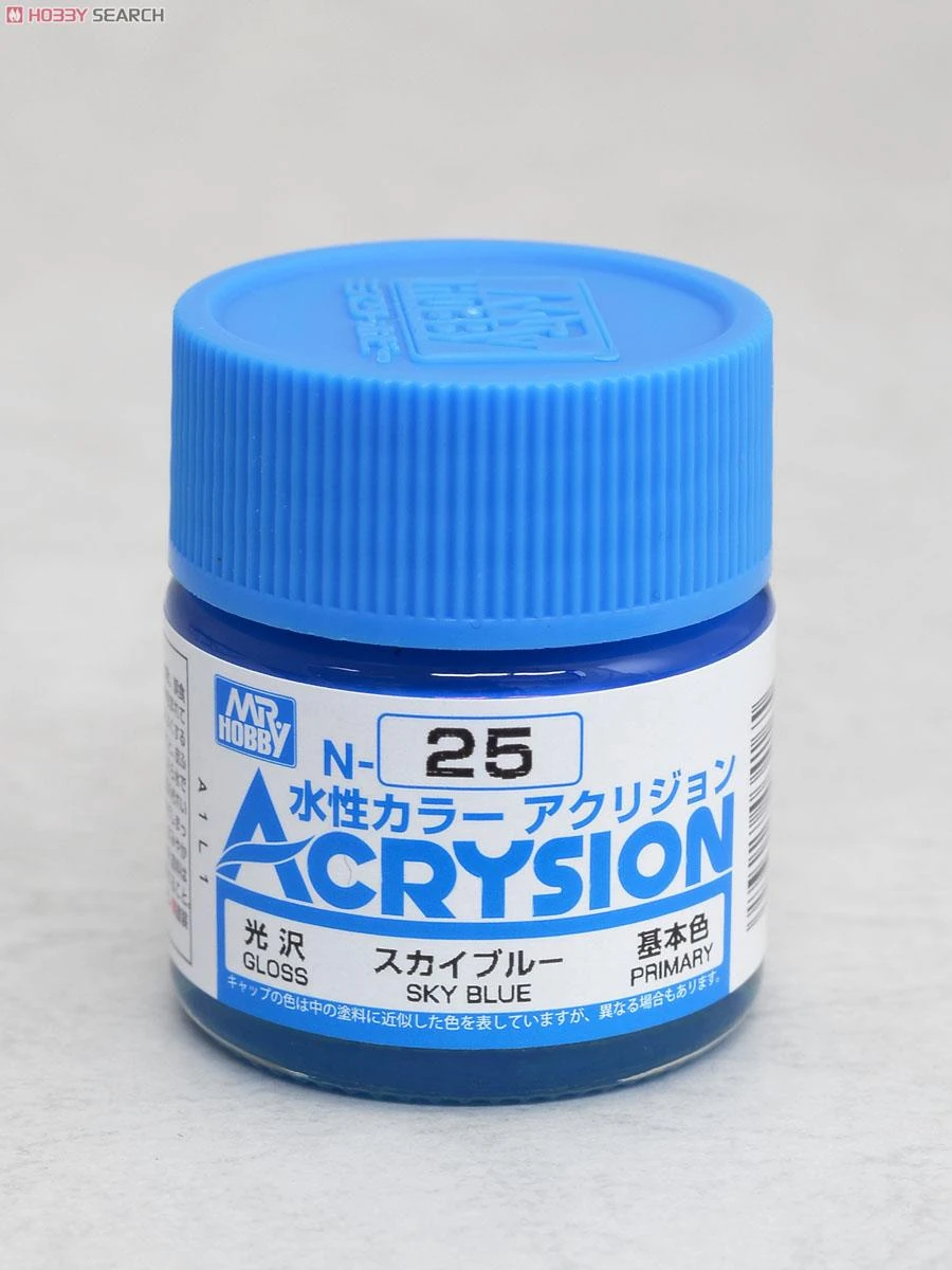 GUNZE 郡氏 GSI 新水性漆 天空藍色 N25 10ml