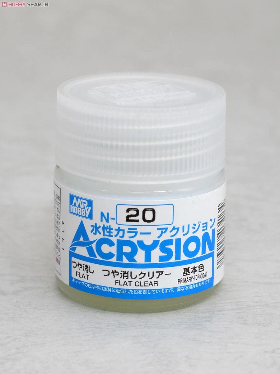 GUNZE 郡氏 GSI 新水性漆 消光透明色 N20 10ml
