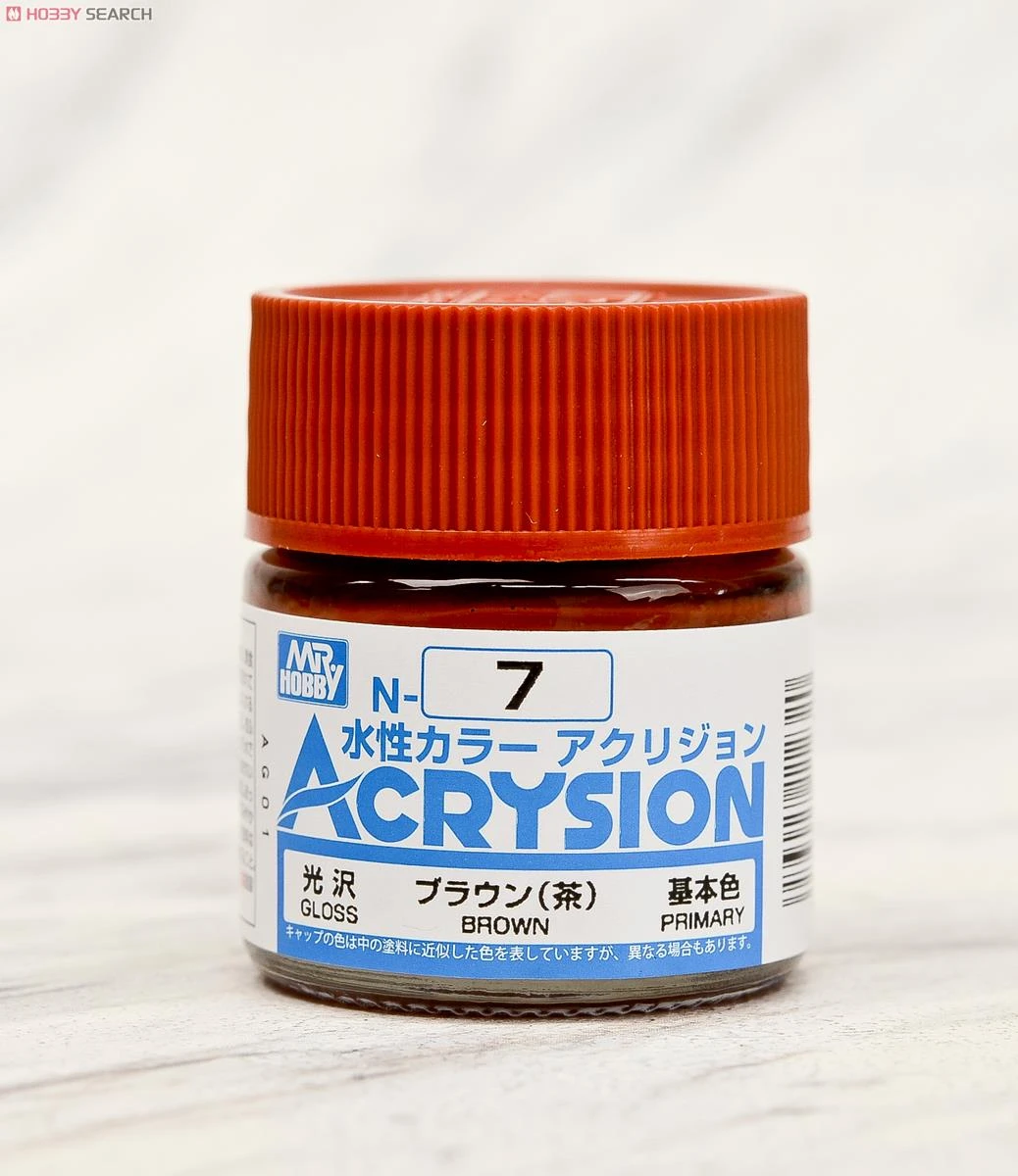 GUNZE 郡氏 GSI 新水性漆 棕色 N07 10ml