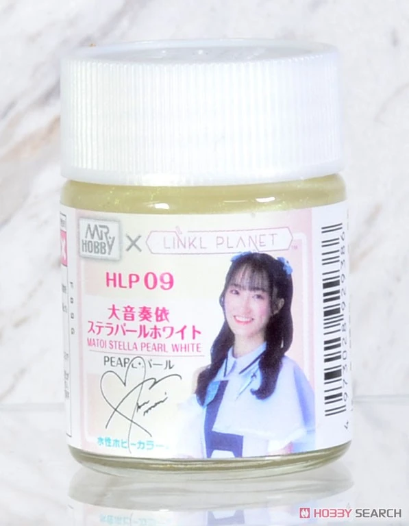 GUNZE 郡氏 GSI 新水性漆 LINKL PLANET 恆星珍珠白色 HLP09 18ml