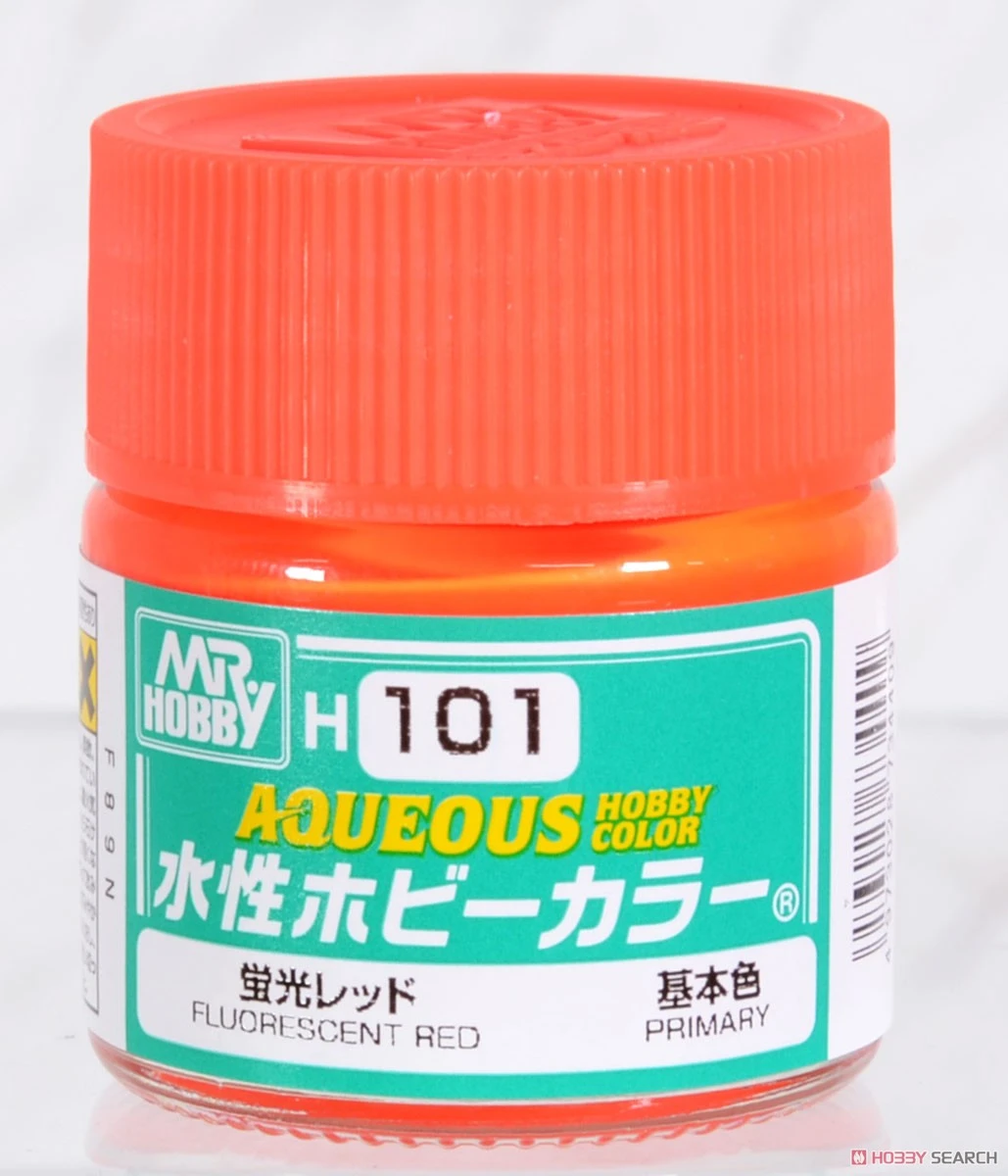 GUNZE 郡氏 GSI 新水性漆 瑩光紅 H101 10ML