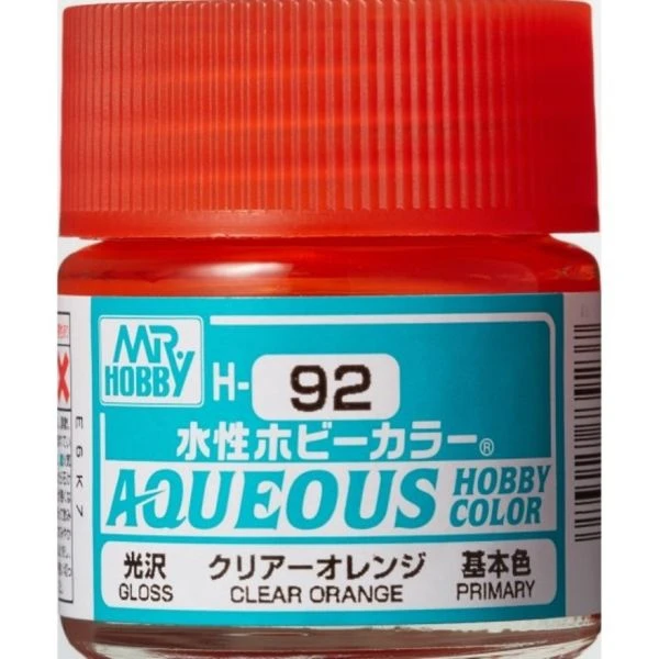 GUNZE 郡氏 GSI 新水性漆 透明橙色 H92 10ML
