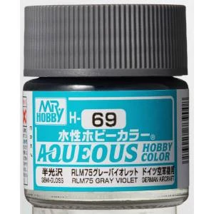 GUNZE 郡氏 GSI 新半光澤 灰紫色 H69 10ML