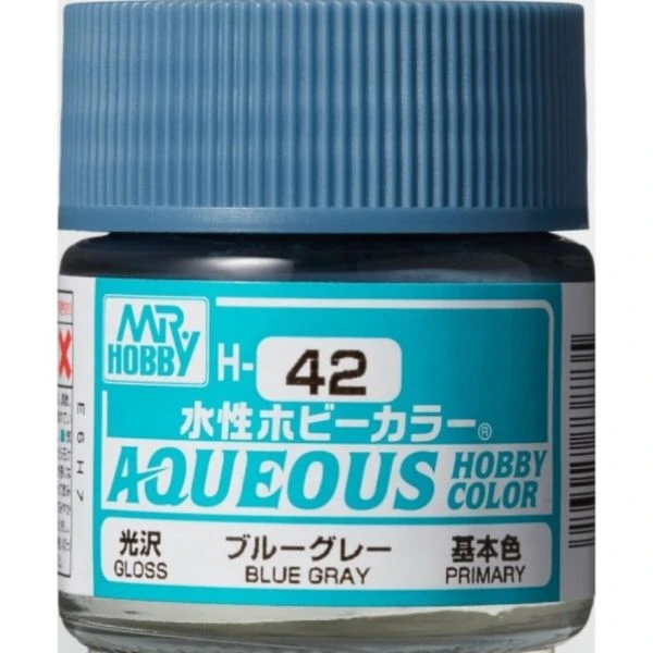 GUNZE 郡氏 GSI 新水性漆 藍灰色 H42 10ML