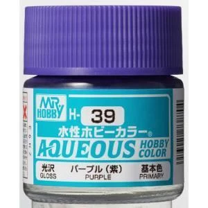 GUNZE 郡氏 GSI 新水性漆 紫色 H39 10ML