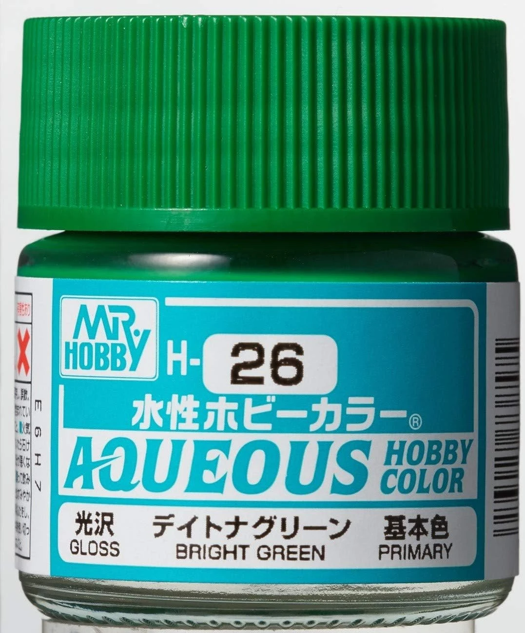 GUNZE 郡氏 GSI 新水性漆 亮綠色 H26 10ML