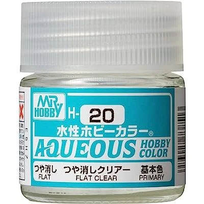 GUNZE 郡氏 GSI 新水性漆 消光透明色 H20 10ML