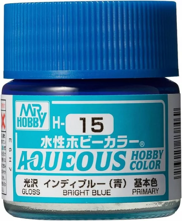 GUNZE 郡氏 GSI 新水性漆 靛藍色 H15 10ML