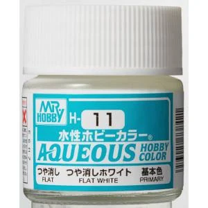 GUNZE 郡氏 GSI 新水性漆 消光白色 H11 10ML