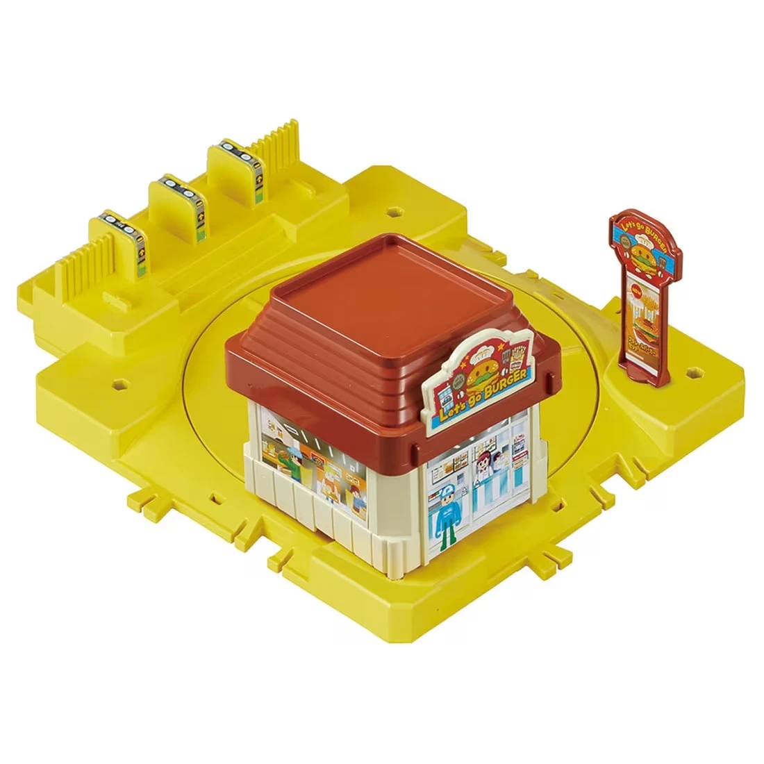 TakaraTomy Plarail 火車配件 J-12 可動通行站