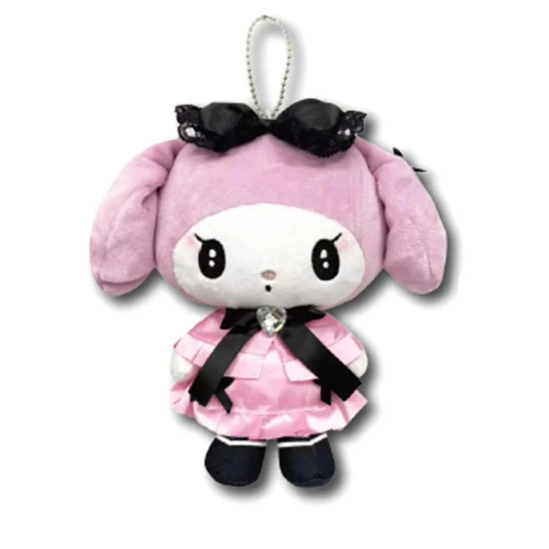 Sanrio 三麗鷗 美樂蒂 暗夜天使 L  size 絨毛玩偶 零錢包吊飾