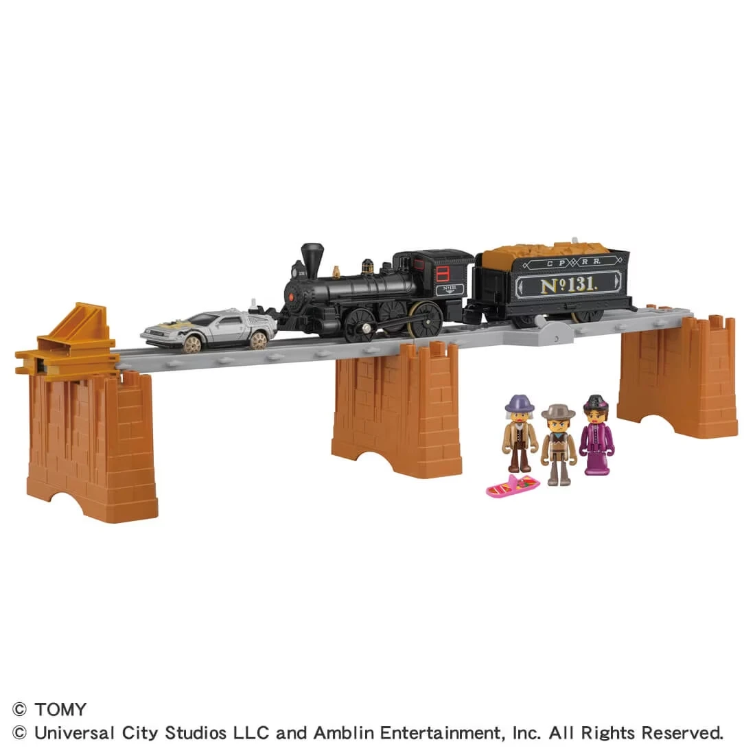 TakaraTomy Plarail 回到未來3 火車組