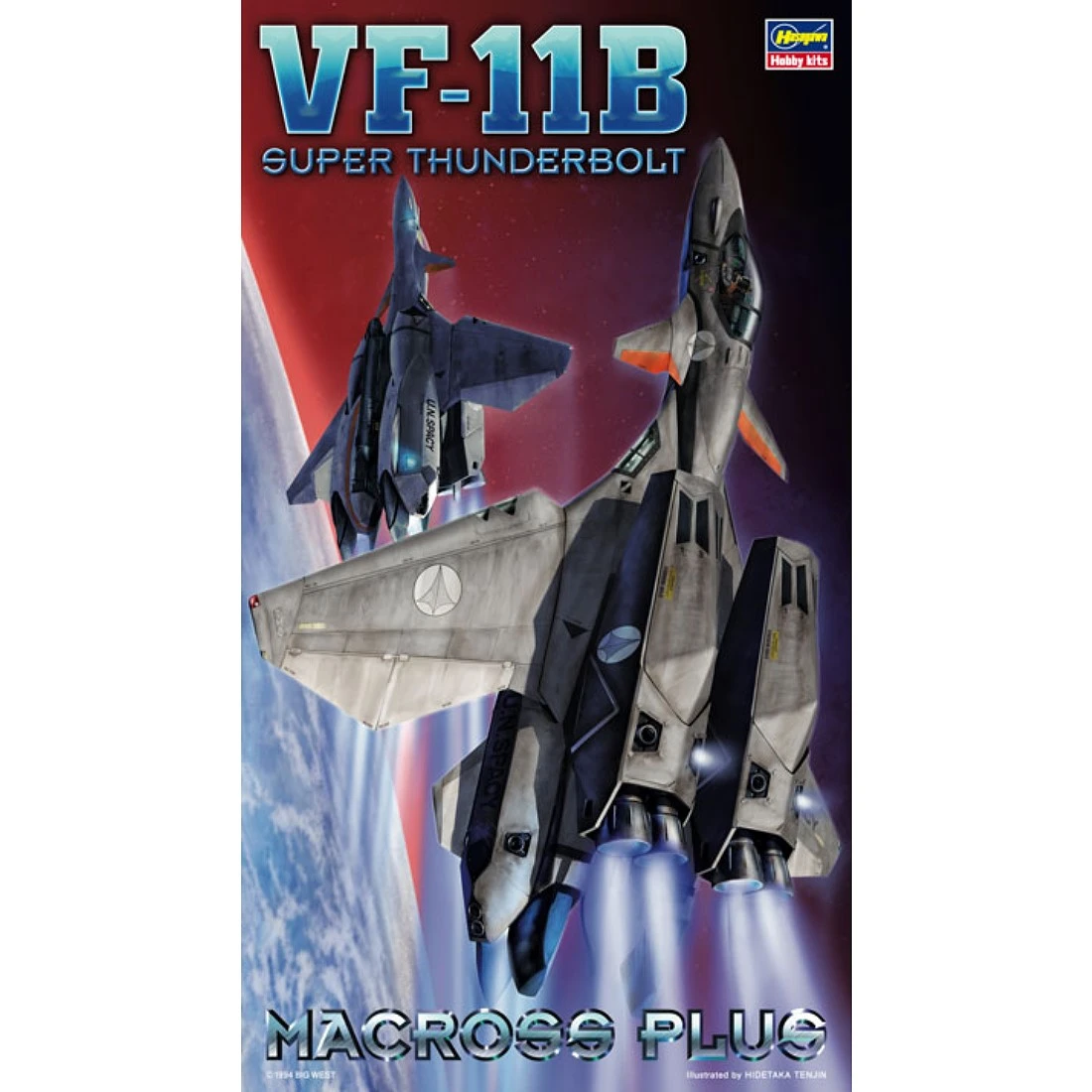 長谷川 1/72 超時空要塞 Plus VF-11B SUPER Thunderbolt 超級雷霆式