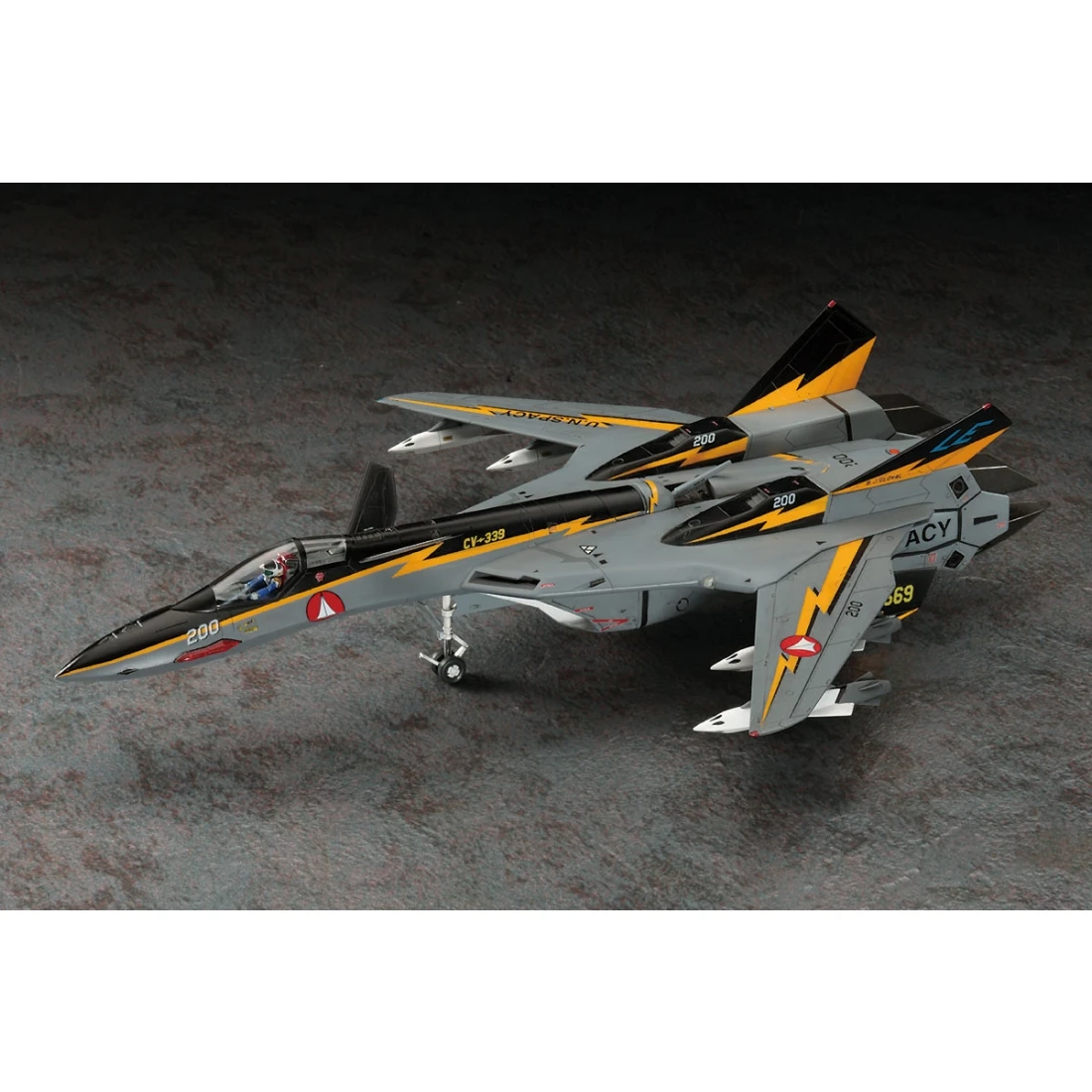 Hasegawa長谷川 1/72 65799 超時空要塞 VF-0A/Sr W/Ghost 組裝模型 (交貨期3~5天)