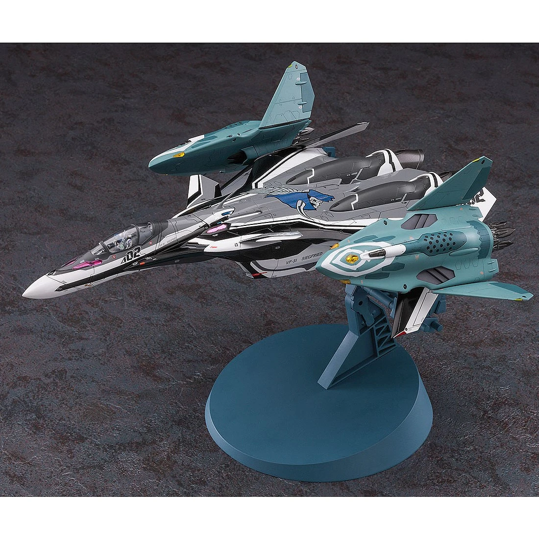 長谷川 1/72 超時空要塞 DELTA VF-31F 齊格菲 死神 梅薩機