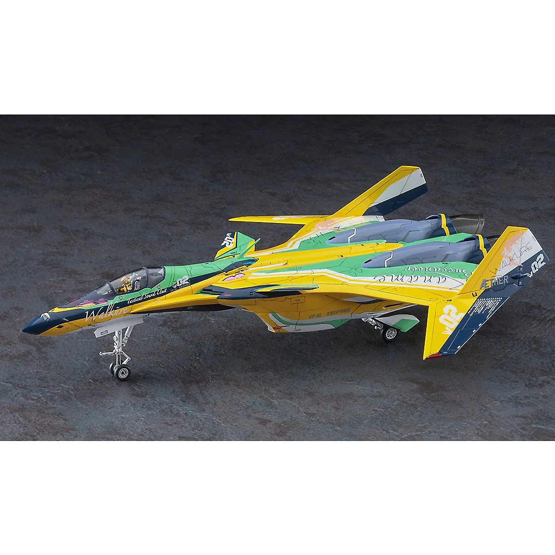 長谷川 1/72 超時空要塞 DELTA 劇場版 VF-31F 齊格弗里德