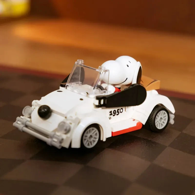 拼奇 史努比 敞篷跑車