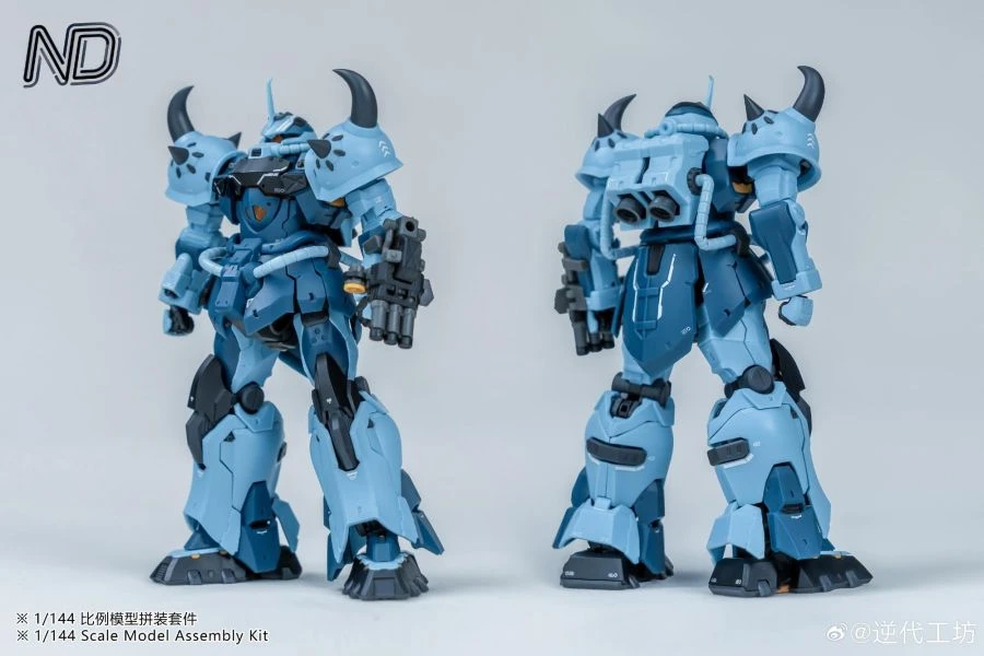 逆代工坊 1/144 唬王 腿部外甲可爆甲