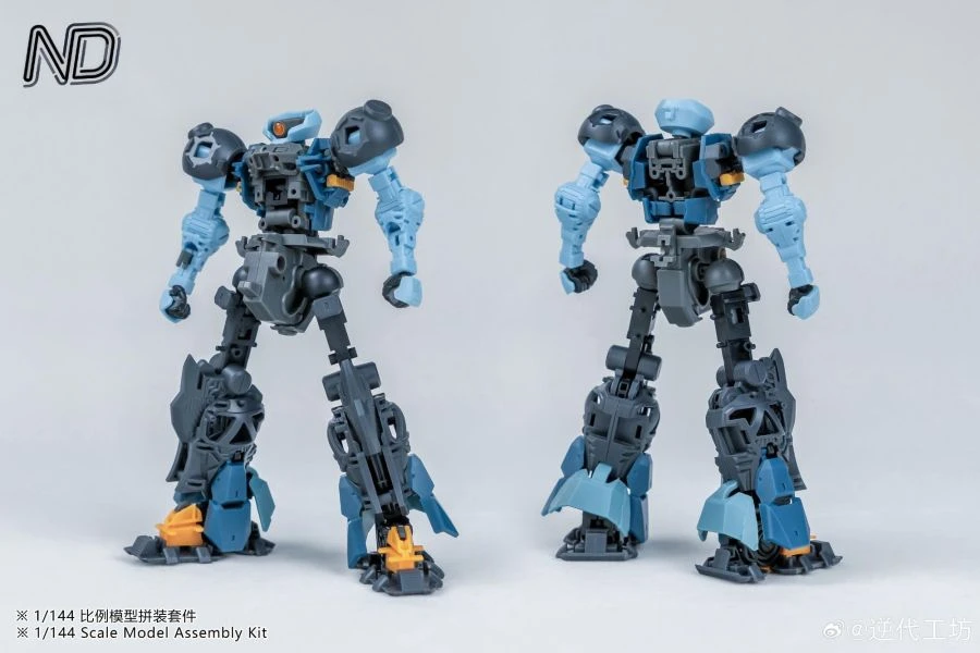 逆代工坊 1/144 唬王 腿部外甲可爆甲