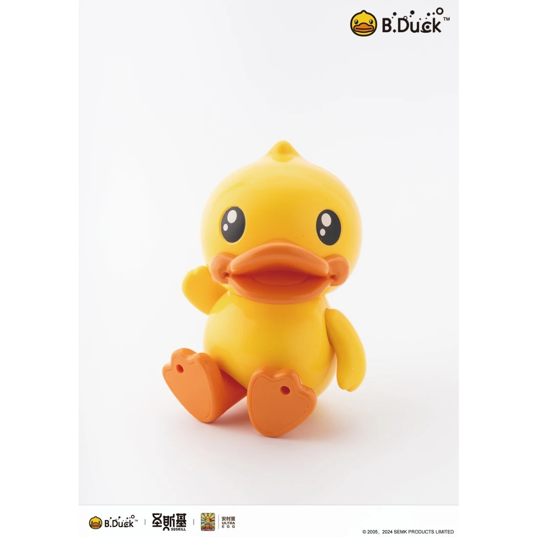 聖斯基 x 安村蛋 B.Duck 小黃鴨 組裝模型