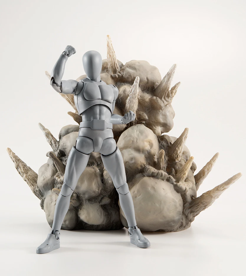 代理版 魂EFFECT 爆炸 特效 灰色 for SHF