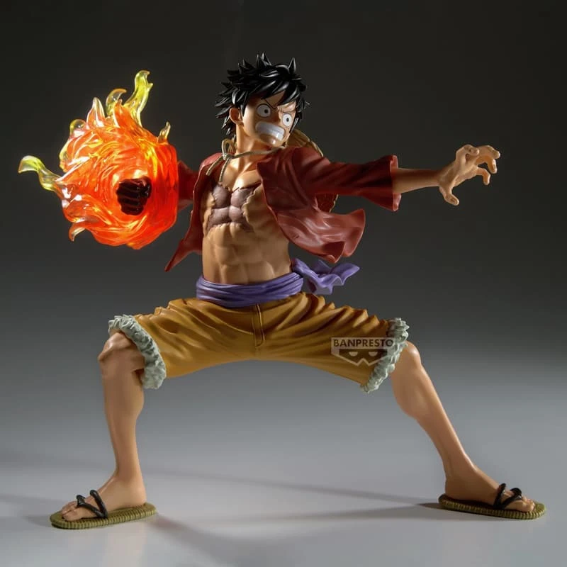 Banpresto 景品 海賊王 MAXIMATIC 魯夫 橡膠橡膠火拳槍