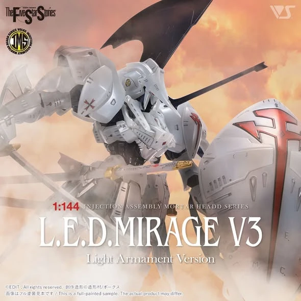 VOLKS IMS 1/144 雷德幻象V3 LED Mirage 輕裝式樣