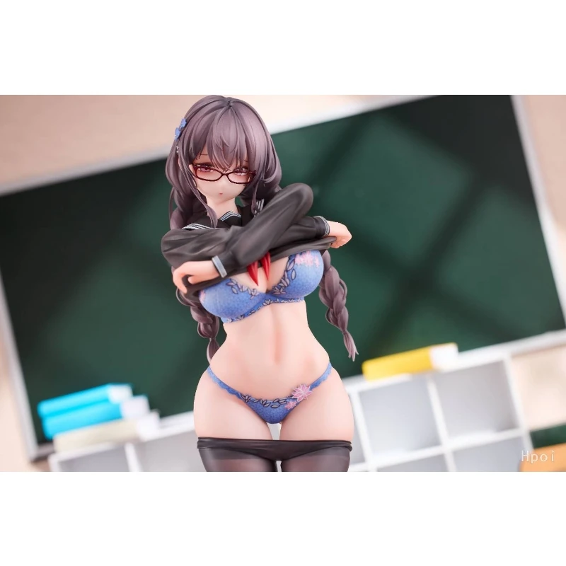 UyA 尤雅 1/6 ふじ子 原畫 不想上體育課的反差眼鏡妹