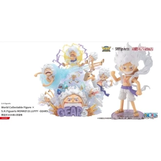 魂商店限定 WCF X SHF 海賊王 魯夫 五檔 尼卡