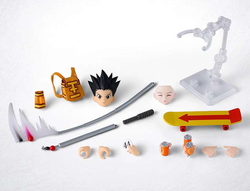 代理版 SHF 獵人 小傑 奇犽 獵人試驗配件 套組