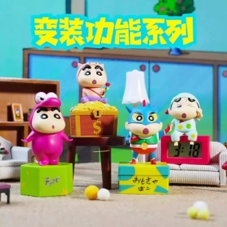 青物 CIMON 盒玩 蠟筆小新 經典變裝 功能公仔 一中盒4入