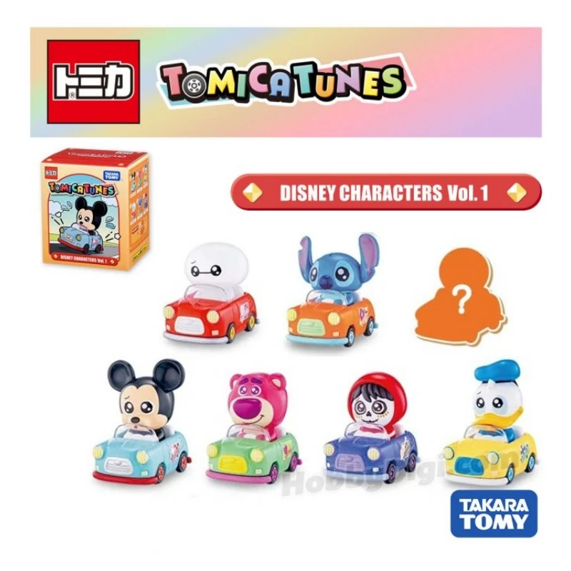 Tomica TUNES 迪士尼小車盲盒 Vo1.1 一中盒六入