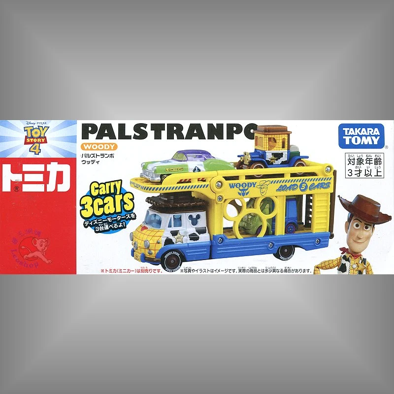 Tomica 迪士尼 小汽車運輸車 胡迪