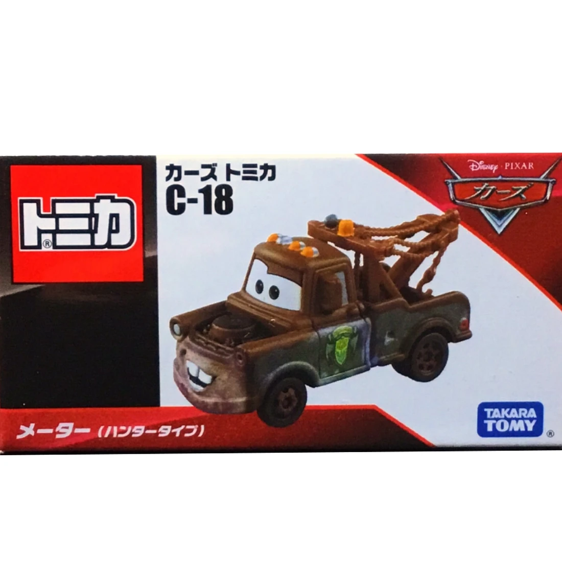 Tomica C-18 神秘獵人版 脫線
