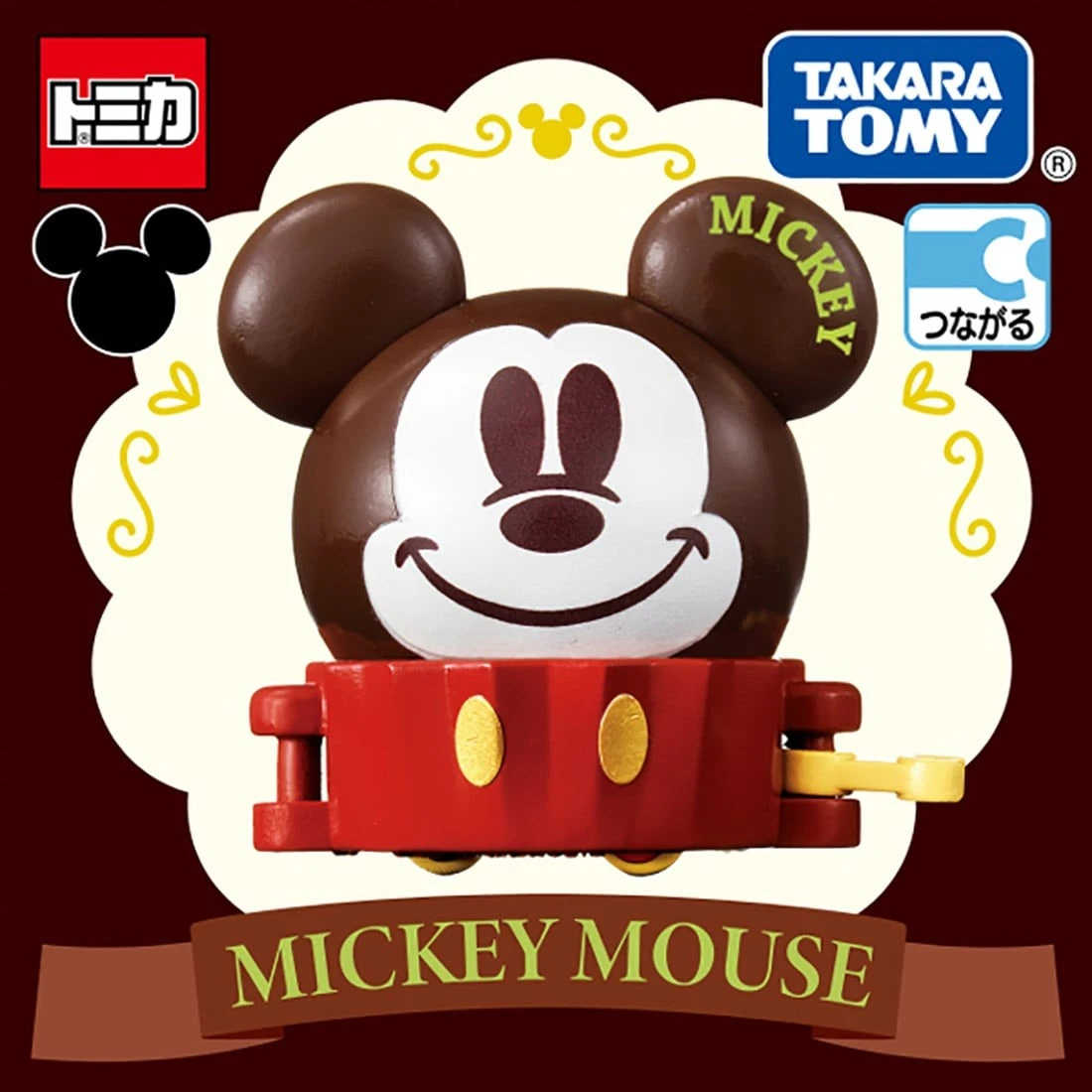 Tomica 迪士尼 遊園列車 杯子蛋糕 米奇