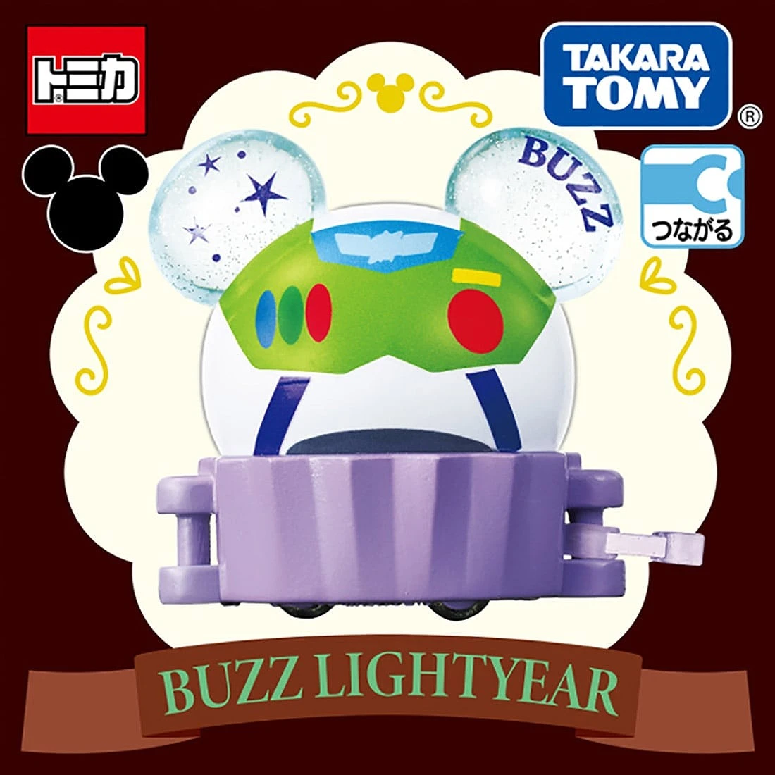 Tomica 迪士尼 遊園列車 杯子蛋糕 巴斯光年