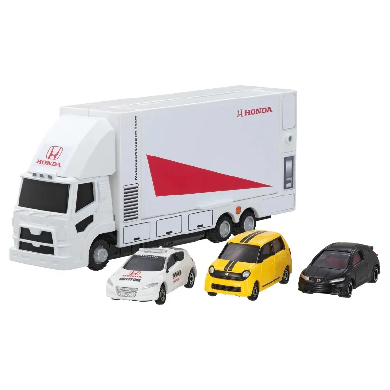 Tomica 運輸車組 附三台小車