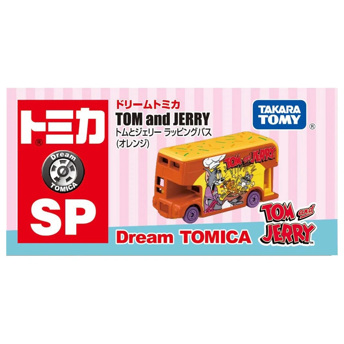 Tomica DT SP 湯姆貓與傑利鼠 貨車 橘色