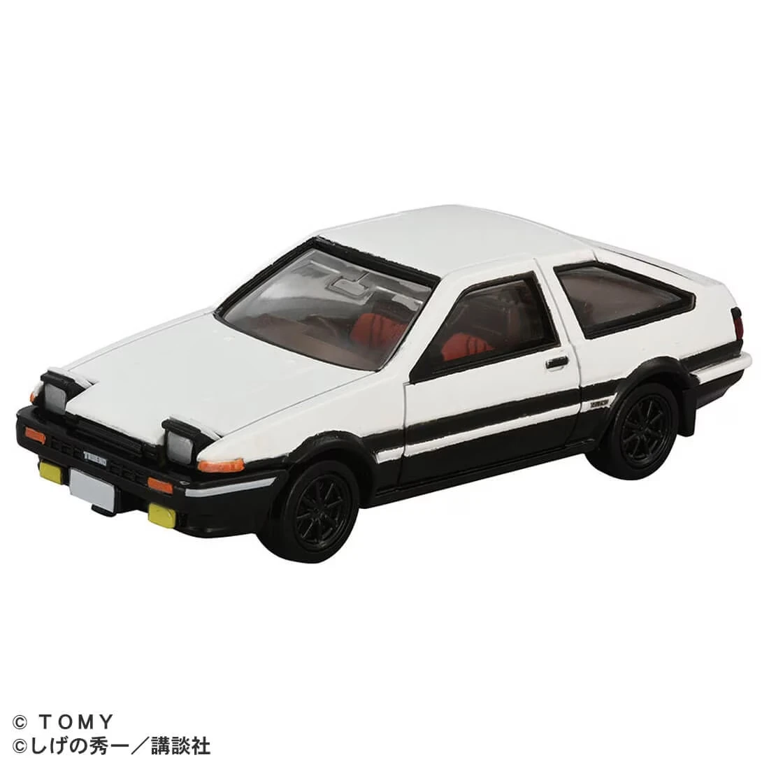 Tomica 無極限 PRM 頭文字D STEELING VIEW InitialD AE86 附展示盒