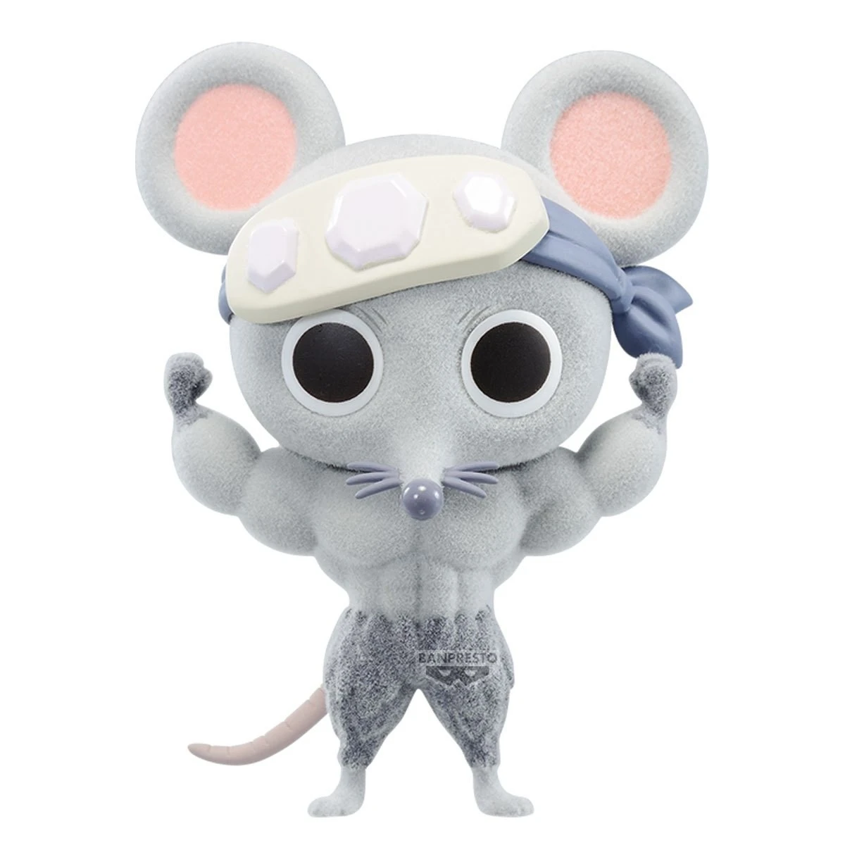 Banpresto 景品 鬼滅之刃 Fluffy Puffy 肌肉老鼠 A款
