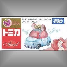 Tomica 迪士尼 JW 粉鑽蝴蝶結小車 小美人魚艾麗兒