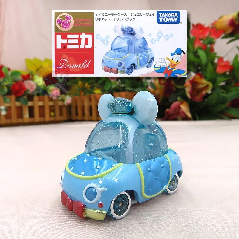 Tomica 迪士尼 JW 粉鑽蝴蝶結小車 唐老鴨