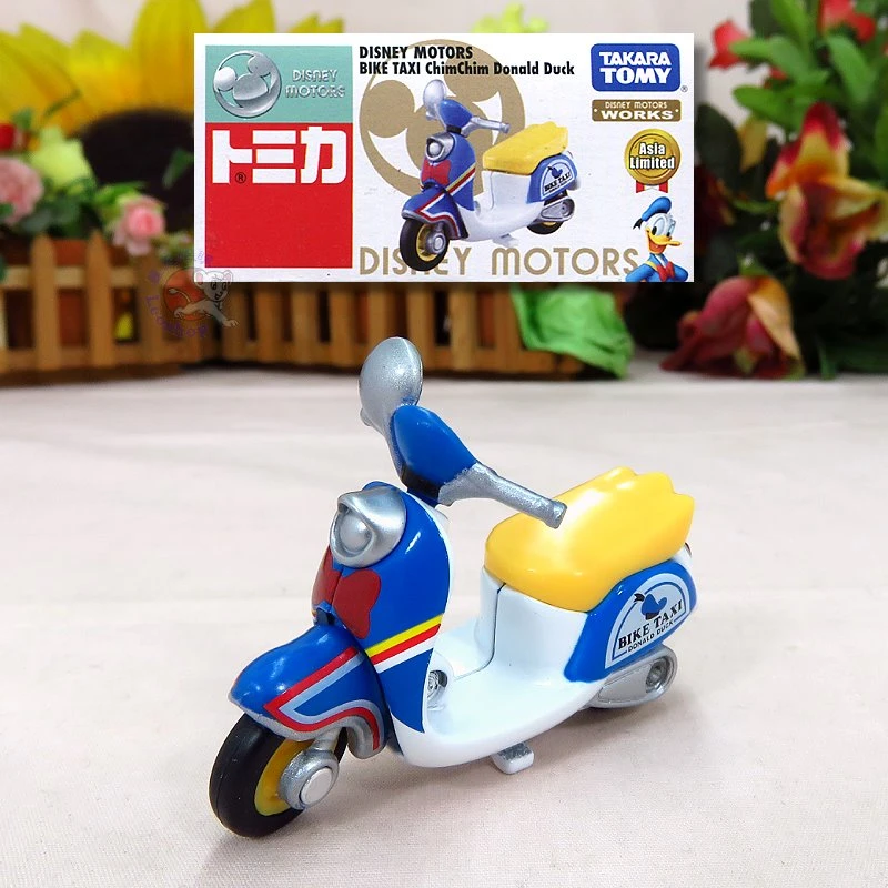 Tomica 迪士尼 唐老鴨摩托車 2018亞洲限定版