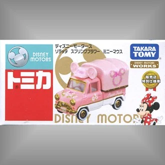Tomica 迪士尼 米妮春季小汽車 日本7-11限定