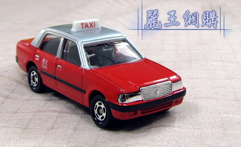 Tomica 香港計程車 Toyota Crown 紅色 亞洲限定