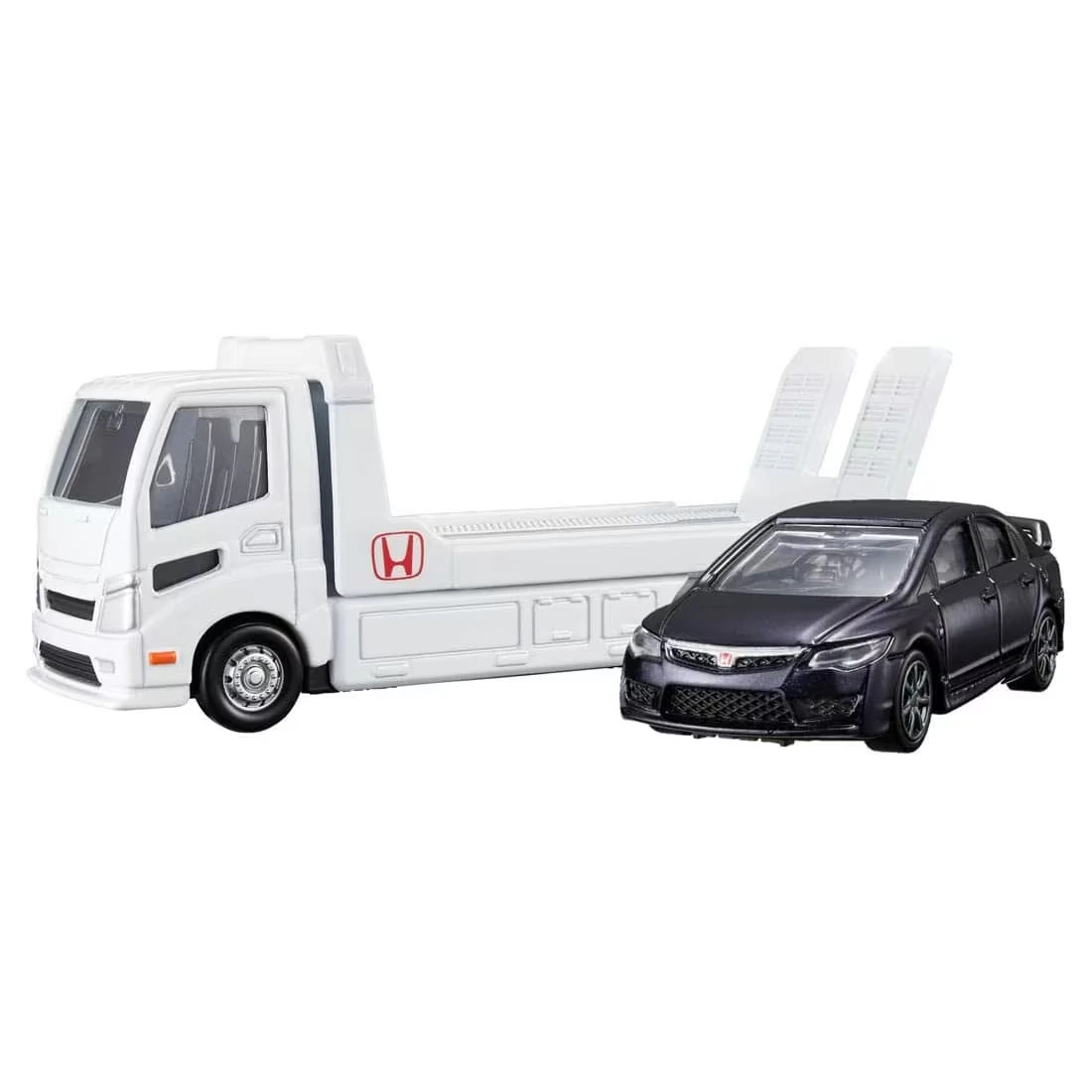Tomica Premium 載運車 本田 CIVIC TYPE R FD2